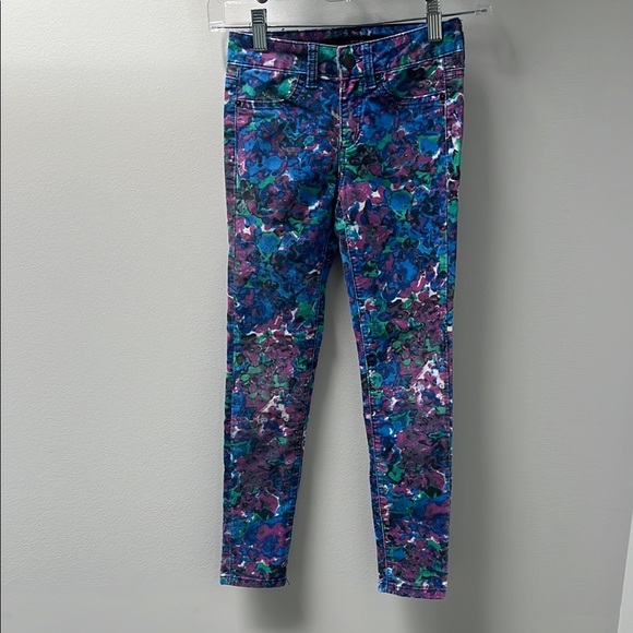 Joe’s Girls’ Floral Patterned Jeans - Picture 1 of 5